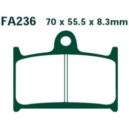 KLOCKI HAMULCOWE EBC FA236