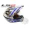 KASK LS2 MX433 STRIPE VISOR WHITE BLUE ROZMIAR XS