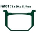 KLOCKI HAMULCOWE EBC FA51