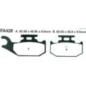 KLOCKI HAMULCOWE EBC FA428TT