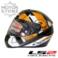 KASK LS2 FF350.1 ACTION BLACK ORANGE M