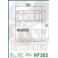FILTR OLEJU HIFLOFILTRO HF303 HONDA KAWASAKI YAMA