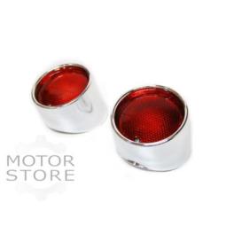 LAMPA TYŁ OKRAGLA CZERWONA APRILIA STOP + POZYCJA LAMPA TYŁ OKRAGLA CZERWONA APRILIA STOP + POZYCJA