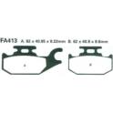 KLOCKI HAMULCOWE EBC FA413TT