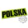 NAPIS ODBLASKOWY " POLSKA " DUŻY