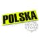 NAPIS ODBLASKOWY " POLSKA " DUŻY