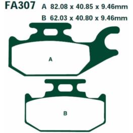 KLOCKI HAMULCOWE EBC FA307R