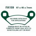 KLOCKI HAMULCOWE EBC FA159TT
