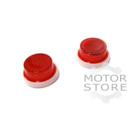 ODBLASKI MOTOCYKLOWE CZERWONE 2szt PRZYKLEJANE OXF ODBLASKI MOTOCYKLOWE CZERWONE 2szt PRZYKLEJANE OXF