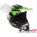 KASK LS2 MX433.43 BLAST W/B GREEN ROZMIAR XL