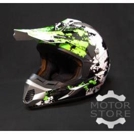 KASK LS2 MX433.43 BLAST W/B GREEN ROZMIAR L KASK LS2 MX433.43 BLAST W/B GREEN ROZMIAR L
