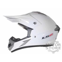 KASK LS2 MX433 RACE SOLID WHITE ROZMIAR XL KASK LS2 MX433 RACE SOLID WHITE ROZMIAR XL