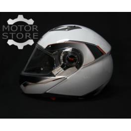 KASK LS2 FF370.2 SHADOW WHITE ROZMIAR L KASK LS2 FF370.2 SHADOW WHITE ROZMIAR L