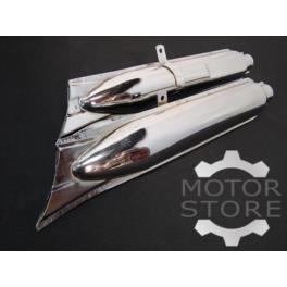 TLUMIK CHROM KPL L+P CN M-72 M72 RYBKI TLUMIK CHROM KPL L+P CN M-72 M72 RYBKI