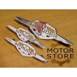 EMBLEMATY KPL SUZUKI INTRUDER NIERDZEWKA EMBLEMATY KPL SUZUKI INTRUDER NIERDZEWKA