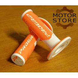 MANETKI PROGRIP 801 OFF ROAD 115 MM POMARAN/BIAŁE MANETKI PROGRIP 801 OFF ROAD 115 MM POMARAN/BIAŁE