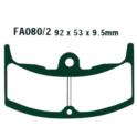 KLOCKI HAMULCOWE EBC FA080/2