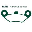 KLOCKI HAMULCOWE EBC FA453TT