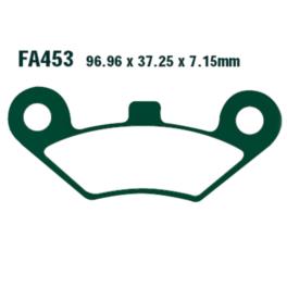 KLOCKI HAMULCOWE EBC FA453TT KLOCKI HAMULCOWE EBC FA453TT