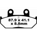 KLOCKI HAMULCOWE GALFER KH124 FA124