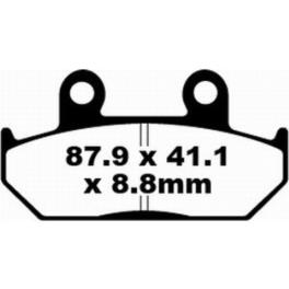 KLOCKI HAMULCOWE GALFER KH124 FA124 KLOCKI HAMULCOWE GALFER KH124 FA124