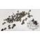 NITY KALETNICZE 8x3x9 mm NIKLOWANE - 10szt
