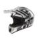 KASK LS2 MX433 STRIPE VISOR WHITE BLACK XL