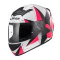 KASK LS2 FF352 ROOKIE BRILLIANT WHITE PINK ROZM S