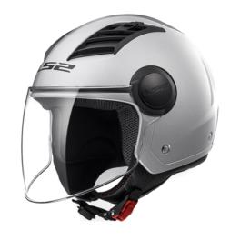 KASK LS2 OF562 AIRFLOW SOLID SILVER ROZM L KASK LS2 OF562 AIRFLOW SOLID SILVER ROZM L