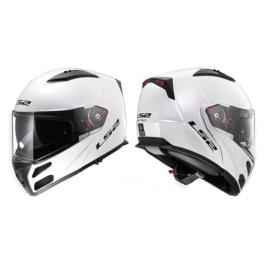 KASK LS2 FF324 METRO SOLID WHITE SZCZEKOWY ROZM L KASK LS2 FF324 METRO SOLID WHITE SZCZEKOWY ROZM L