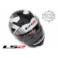 KASK LS2 FF351.1 ACTION WHITE SILVER M
