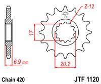 ZEBATKA NAPEDOWA PRZOD JTF1120-12 12Z 420 ZEBATKA NAPEDOWA PRZOD JTF1120-12 12Z 420