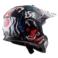 KASK LS2 MX437 FAST BEAST BLACK WHITE ROZM M