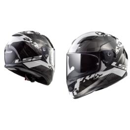 KASK LS2 FF320 STREAM EVO HYPE B/W TITANIUM XXL KASK LS2 FF320 STREAM EVO HYPE B/W TITANIUM XXL
