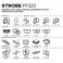 KASK LS2 FF325 STROBE CIVIK HI-VIS YELL/BLACK XXL