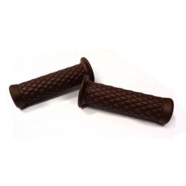 GUMY MANETKI PIKOWANE CIEMNY BRAZ KIEROWNICA 22MM GUMY MANETKI PIKOWANE CIEMNY BRAZ KIEROWNICA 22MM