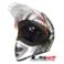 KASK LS2 MX433 STRIPE VISOR WHITE BLACK XL