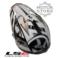 KASK LS2 MX433 STRIPE VISOR WHITE BLACK XL