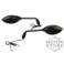LUSTERKO UNIWERSALNE CARBON Z KIERUNKAMI LED