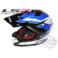 KASK LS2 MX456.48 FACTORY WHITE BLACK BLUE ROZM M