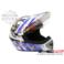 KASK LS2 MX433 STRIPE VISOR WHITE BLUE ROZMIAR M