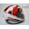 KASK LS2 FF350.1 ACTION WHITE RED ROZMIAR L