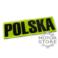 NAPIS ODBLASKOWY " POLSKA " DUŻY