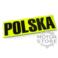 NAPIS ODBLASKOWY " POLSKA " DUŻY