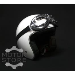 KASK LS2 OFF583 BOBBER SOLID WHITE ROZMIAR S