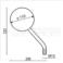 LUSTERKO CZARNE HONDA 5331296