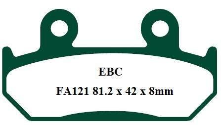 KLOCKI HAMULCOWE EBC FA121