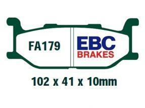 KLOCKI HAMULCOWE SKUTER SFA179 EBC KLOCKI HAMULCOWE SKUTER SFA179 EBC