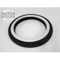 FARTUCH OPASKA OPONY BIALA OLDTIMER MOTOCYKL 14"