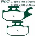 KLOCKI HAMULCOWE EBC FA307TT